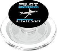 Futuro Pilota Aereo In Volo Aeroporto Copilota Regalo Pilota PopSockets PopGrip per MagSafe
