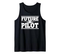 Futuro Pilota Appassionato di Aviazione Giovani Volanti Canotta