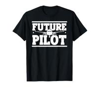Futuro Pilota Appassionato di Aviazione Giovani Volanti Maglietta