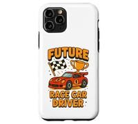 Futuro Race Car Driver Bambini Auto Racing Carriera Sogno Custodia per iPhone 11 Pro