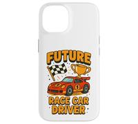 Futuro Race Car Driver Bambini Auto Racing Carriera Sogno Custodia per iPhone 14