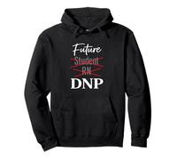 Futuro Studente RN DNP Infermieristica Dottorato Percorso Umorismo Felpa con Cappuccio