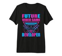 Futuro Sviluppatore di Videogiochi Programmatore di progettisti di Giochi Maglietta Premium