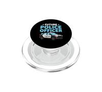 Futuro Ufficiale di Polizia Bambini Forze dell'Ordine Design Della Polizia PopSockets PopGrip per MagSafe