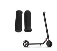 Fututech - 2 coprimanubrio per Segway Ninebot E22 E25 E45 ES1, custodia per manubrio in silicone resistente, anti-shock per scooter, elettrico, pezzo di ricambio per monopattino, colore: Nero