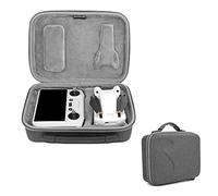 Fututech 2 in 1 Borsa portaoggetti per DJI Mini3 Mini 3 Pro RC Pro/RC-N1 Custodia a borsetta per drone telecomando controllore valigetta anti-graffio Drone Hand Bag, grigio, Modern