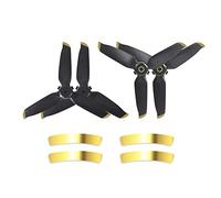 Fututech - 2 paia di eliche silenziose per DJI FPV Elica CW CCW Accessori per Drone Leggero Volo Silenzioso (Gold Two Pairs)