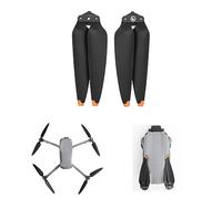 Fututech 8747F Elica Colore per DJI Air 3 Elica CCW CW per Drone Riduzione del Rumore Accessori per Droni Ricambio Propeller (Arancione*2)
