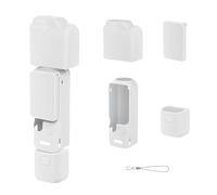 Fututech Custodia protettiva in silicone per DJI Osmo Pocket 4 Custodia protettiva per fotocamera d'azione, accessorio antigraffio (grigio)