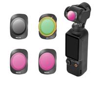 Fututech Filtri per DJI Osmo Pocket3 CPL ND MCUV ND/PL Filtri per Fotocamere d'azione ad alta durezza Trasmittanza Accessorio (Kit CPL/MCUV/ND32/ND64)