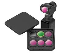 Fututech Filtri per DJI Osmo Pocket3 CPL ND MCUV ND/PL Filtri per Fotocamere d'azione ad alta durezza Trasmittanza Accessorio (Kit CPL/MCUV/ND8/16/32/64)