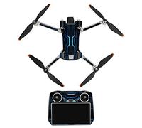 Fututech - Kit adesivo decorativo per DJI Mini 3 Pro RC Pro, adesivo di protezione per drone e telecomando impermeabile, anti-graffio Colori Vivi Sticker (Portail)