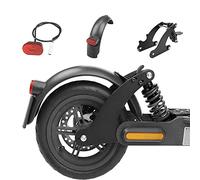 通用 Fututech Kit Sospensione Posteriore Scooter Elettrico per Xiaomi M365 1S Essential Lite Ammortizzatore Parafanghi Fanale Posteriore Accessori Monopattini Modifica (Nero per M365 1S EL)