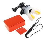 Fututech Kit supporto fisso Surf supporto per accolature per GoPro Hero 9/8/7/6/5 Black Connettore per DJI Osmo Action e altre fotocamere d'azione sport Nautiche, accessorio per sport acquatici