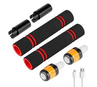 Fututech LED spia di avvertimento impermeabile e manubrio di estensione per Xiaomi M365 Pro Pro2 1S Mi3 per Segway Ninebot ES1 2 3 4 5 E22 E25 Lampeggiante Monopattino Scooter Elettrico