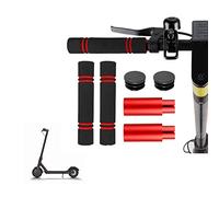 Fututech Manubrio di Alluminio per Xiaomi M365 Pro Pro2 1S Mi 3 Custodia Segway Ninebot ES1-5 E22 E25 Scooter Elettrico Accessori Parti di Ricambio (Rosso)