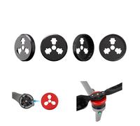 Fututech Protezione del motore per DJI Air 3S Air 3 Mavic 3Pro 3Classic Mavic 3 Coperchi del motore in alluminio per Drone Custodia Protettori Accessorio (nero)