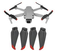 Fututech - Silenziatore a riduzione del rumore, pieghevole, ricaricabile, smontaggio rapido, per DJI Air2s Air2, leggero e durevole, accessorio (2 paia)
