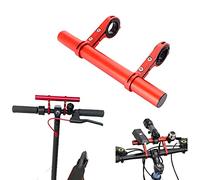 Fututech - Supporto di estensione per scooter elettrico bici mountain bike per Xiaomi M365 Pro Pro2 1S Manico per Segway Ninebot Max G30 E22 E25 Accessori Ricambio (Rosso)