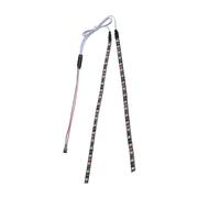 FUUGlan 10 Modello Lampeggiante LED Strisce Impermeabili di Avvertimento Notte Scooter Strisce di Luce Parte Per Accessori Della Bici Installare Rapidamente Scooter Strisce di Luce di Avvertimento