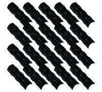 FUUGlan 20pcs Durabilità ABS Leghe Tubo Clip Serre Antiruggine Film Fissaggio Clip Per Casa E Industriale Impostazione Industriale Stabilizzatori Tubo