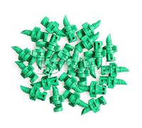 FUUGlan 25 ugelli spruzzatori a 180 ° per macchina di clonazione nebulizzatore idroponico ugello spruzzatore d'acqua da giardino spruzzatore filo spina irrigatore regolatore tubo irrigazione