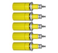 FUUGlan 4mm Banana Jacks with ABS Housing & High-Current Terminals for Studio Monitors & Rigs Home Theaters Connectors