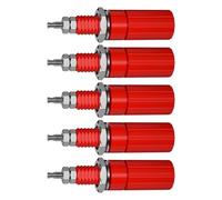 FUUGlan 4mm Banana Jacks with ABS Housing & High-Current Terminals for Studio Monitors & Rigs Home Theaters Connectors