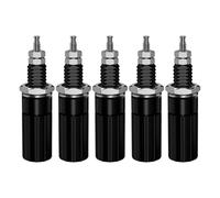 FUUGlan 4mm Banana Jacks with ABS Housing & High-Current Terminals for Studio Monitors & Rigs Home Theaters Connectors