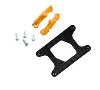 FUUGlan AM4/AM5 Backplane CPU Fan Coolers Staffa di Montaggio Piastra Posteriore Piastra Posteriore Lamiera Piastra di Ferro Per AM4 B350 X370 A320 X470 Supporto di Raffreddamento