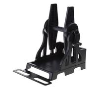 FUUGlan Nuovo riavvolgitore manuale di etichette per stampanti Porta rollback carta per codici a barre esterno Stent Label Rollback Rewinder