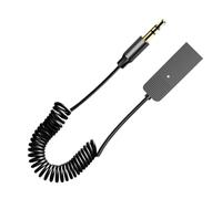 FUUGlan Ricevitore uditivo adattatore USB con microfono interno per guida sicura e chiamate chiare Trasmettitore musica streaming