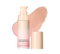 Fuuxtci Fondotinta a Cambiamento di Colore - Correttore Con Lunga Tenuta 30ml | Crema Correttrice Del Colore,Per Donne E Ragazze Per Il Viaggio Il Pendolarismo Gli Incontri Le Riunioni E La Serata