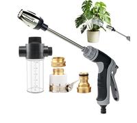 Fuuxtci Idropulitrice Elettrica | Lavaggio Auto con Rotazione 360° | Idropulitrice per Auto,per Proprietari di Casa, Agricoltori, Pulizia di Viali, Passaggi, Recinzioni, Grondaie, Fiancate, Ponti e