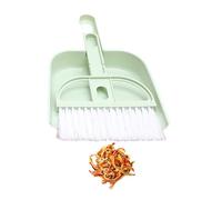 Fuuxtci Paletta E Spazzola, Set Scopa E Paletta con Paletta A Setole Morbide, Spazzola per Pulizia Portatile E Combinazione Paletta, Labbro Flessibile, Perfetto per Polvere, Sporco E Briciole