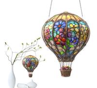 Fuuxtci Pendente A Forma Di Palloncino Aerostatico,Pendente Parete 2D Palloncini In Acrilico Colorato - Charme Decorativo Resistente alle Intemperie per Giardino Festa Armadio Parete