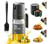 Fuwnvuwn Spruzzatore Olio, Spruzzino Olio per Friggitrice ad Aria 250ml, Olio Spray per Friggitrice Ad Aria, Nebulizzatore Olio, Spray Olio Cucina per Grigliare, Cuocere al forno, Insalata