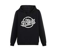 fuwo Hooded The Strokes Reptillia Is This It Album Music Long Sleeve Sweatshirts Black M