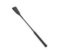 Fuwok Frusta da equitazione in pelle con manico in rete