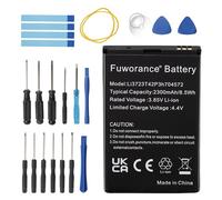 Fuworance 2300mAh 3.7V Li3723T42P3h704572 Batteria di ricambio compatibile con ZTE MF90 MF90C MF91 MF91D Wi-Fi Hotspot Router Mobile Ricaricabile agli ioni di litio Batteria Grande Capacità + un kit