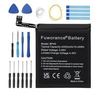 Fuworance 4000mAh 3.85V BP40 Batteria di Ricambio Compatibile con Xiaomi Mi 9T Pro Compatibile con Redmi K20 Pro Telefono Mobile Batteria agli ION Ricaricabile Grande Capacità +Kit Strumenti