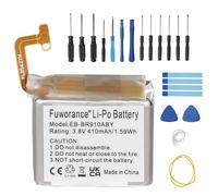 Fuworance 410 mAh 3.8 V EB-BR910ABY Batteria di ricambio compatibile con Samsung Galaxy Watch 5 44 mm SM-R910 SM-R915 SM-R915U GH43-05114A Smartwatch Ricaricabile Li-po Batteria un kit di strumenti