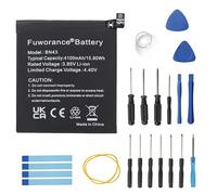 Fuworance 4100 mAh, 3,85 V, BN43, batteria di ricambio compatibile con Xiaomi Redmi Note 4 X 2016100, telefono cellulare, smartphone, batteria agli ioni di litio