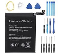 Fuworance 5000mAh 3.87V BM53 Batteria di Ricambio Compatibile con Xiaomi Mi 10T/10Pro 5G M2007J3SY M2007J3SG Telefono Mobile Batteria agli ION Ricaricabile Grande Capacità con il Kit Strumenti