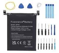 Fuworance 5000mAh 3.87V BP4K Batteria di Ricambio Compatibile con Xiaomi Poco X5 Pro Compatibile con Xiaomi Redmi Note 12 Pro 5G 22101320G 22101316C 22101316G Smartphone Mobile Batteria