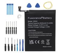Fuworance 5020mAh 3.87V BN54 Batteria di ricambio compatibile con Xiaomi Redmi 9/Note 9 M2004J19C M2004J19G M2004J19AG M2003J15SG M2003J15SS M2003J15SC Telefono Cellulare Batteria+Kit di Strumenti