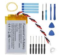 Fuworance Batteria ai polimeri di litio 400mAh 3.7V 616-0223 compatibile con iPod nano 1 Gen A1137 compatibile con iPod Nano 2GB 4GB MA004LL/A, MA005LL/A, MA099LL/A, MA107LL/A