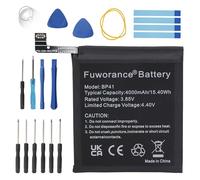 Fuworance Batteria di ricambio 4000mAh 3.85V BP41 compatibile con Xiaomi Mi 9T M1903F10G Compatibile con Redmi K20 M1903F10I Telefono Mobile Batteria agli ION Ricaricabile Grande Capacità