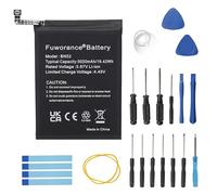 Fuworance Batteria di ricambio 5020mAh 3.87V BN52 compatibile con Xiaomi Redmi Note 9 Pro/10X/10X Pro M2003J6B1I M2003J6B2G Smart Phone Batteria agli ioni di litio con astuccio per attrezzi