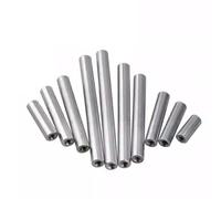 FUWQEPA 1 pezzo Distanziatori, M10 D16mm Tondo In Alluminio Asta Della Colonna Distanziatore Lungo Dado Spaziatura Vite Anodizzata Dorata Filettatura Femmina(Length 35mm)